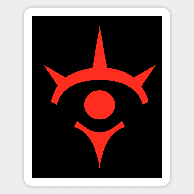 Red Horizon - Soul Eye Symbol Sticker by JascoGames